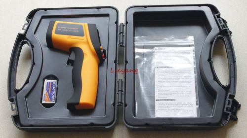 -50-900 12:1 Industrial Infrared Thermometer Temperature Laser Gun w/ Bag