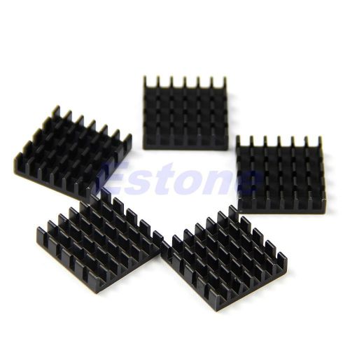 5pcs High Quality 19*19*5mm Aluminum DIY Heat Sink for LED Power Memory Chip IC
