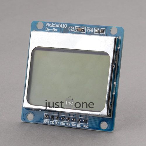 84x48 pixel lcd module blue backlight adapter led pcb for nokia 5110 arduino for sale