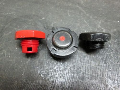 Cat pump dx  oil breather cap, sight glass gauge and drain plug - used for sale