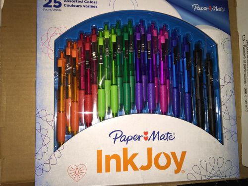 Paper Mate InkJoy 25 Assorted Colors NEW SEALED