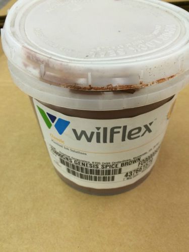 Wilflex Genesis 23800 Spice Brown All purpose Plastisol ink  Qt