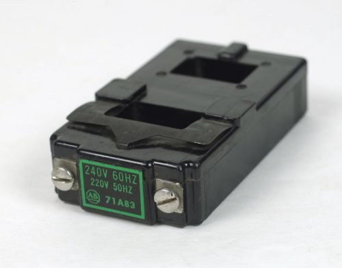 Allen Bradley 71A83 operating starter contactor coil 220/240V 50/60Hz