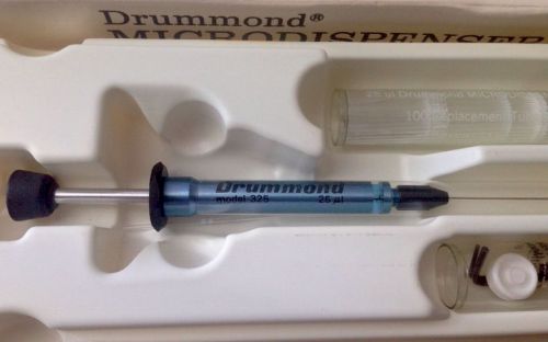 NEW!! Drummond 25uL Fixed Volume Microdispenser. Plus 100 Replacement Tubes!