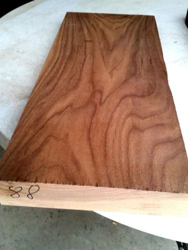 Thick 8/4 black walnut board 23 x 9.5 x 2in. wood lumber (sku:#l-88) for sale