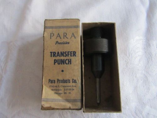 VINTAGE PARA PRODUCTS TRANSFER PUNCH 1/4&#034;-3/4&#034;