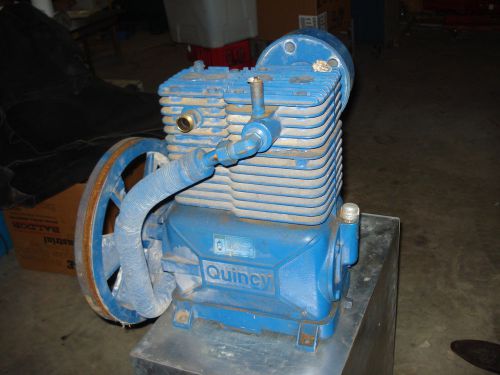 Quincy air compressor  pump only qt 5  5hp pump snap on spare pump ? for sale