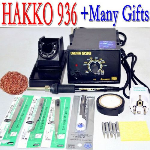 Hakko 936 soldering station electric iron+a1321 ceramic heater core 220v for sale