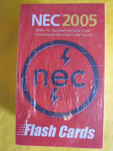 NEC (National Electric Code) 2005 NFPA70 Flash Cards  New in Box
