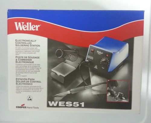 Weller WES51 Analog Soldering Station
