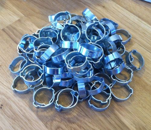 Oetiker 10100035 hose clamp steel nominal size 1-1/16&#034;  lot of 100 for sale