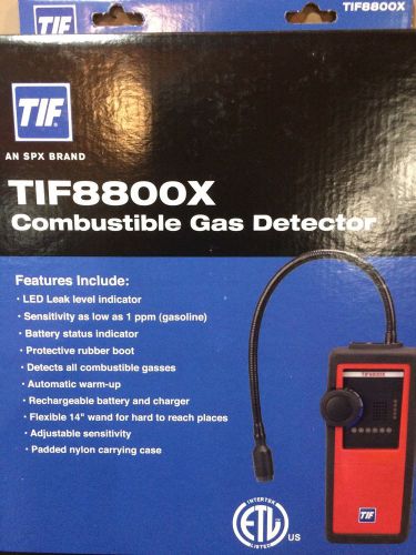 TIF 8800X Combustible Gas Detector