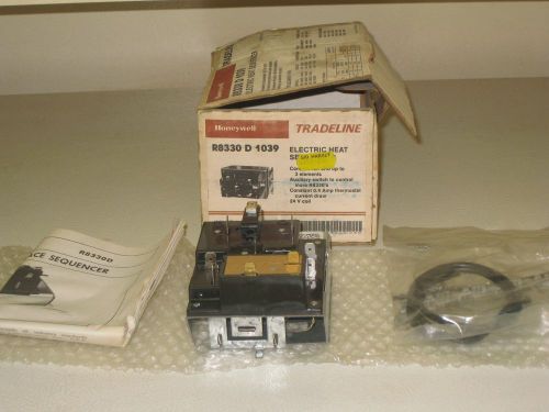 NOS Honeywell Universal Electric Heat Sequencer R8330 D 1039 Replacement A-H J K