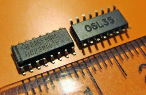 High Speed CMOS Logic 3-to-8 Line Decoder Demultiplexer,TI,74HC238M,16 Pin,SOIC