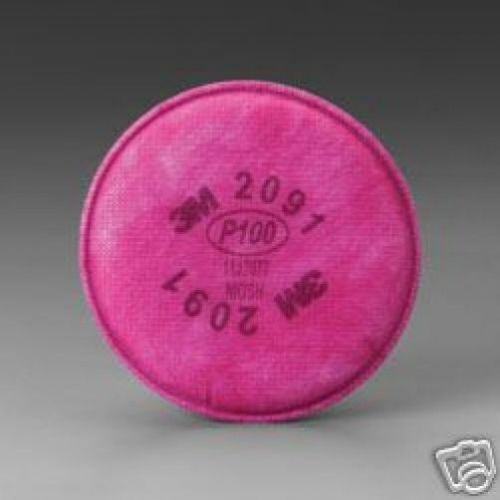 3m 2091 p100 filter for respirator 6200 7502 6800 1 pr for sale