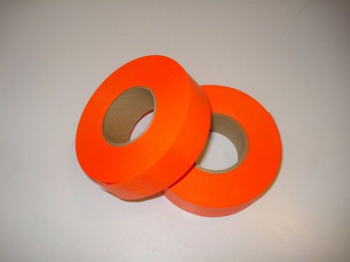(1017.) Flagging tape - Bright Orange - Lot of 2 nos.