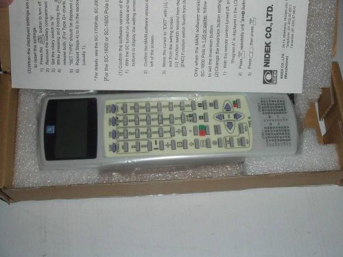 NIDEK System Chart Remote Control Type M NEW Made in Japan
