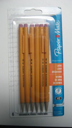Papermate Mechanical Pencils 0.7 Mm 6 Pack