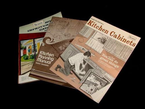 1971 SEARS HOME IMPROVEMENT CATALOG HOW TO INSTALL KITCHEN CABINETS PLAN MANUAL