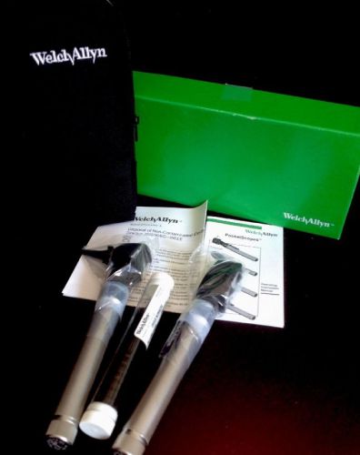 NEW in box Welch Allyn Pocket Diagnostic Set Otoscope Opthalmoscope