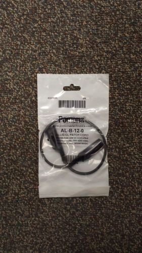 POMONA AL-B-12-0 Alligator Clip Patch Cord Black - NEW!