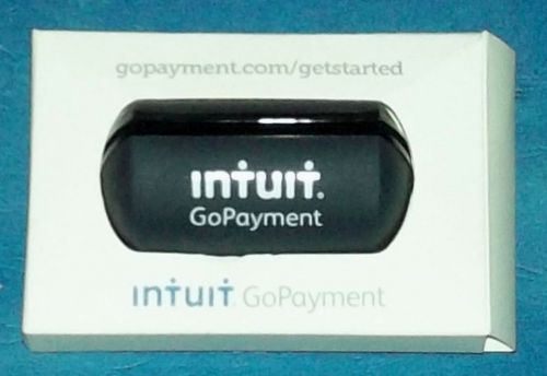 Intuit GoPayment Plugin Card Scanner Untested