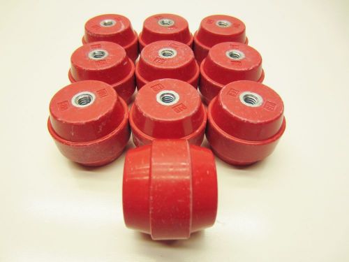 Standoff Insulator 1-1/2&#034; x 1-3/4&#034; Electrical High Voltage MB (Lot of 10) New
