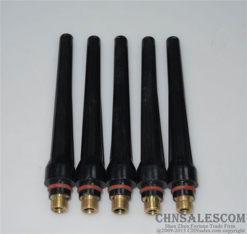 5 pcs 57Y02 Long Back Cup for Tig Welding Torch WP-17 WP-18 WP-26