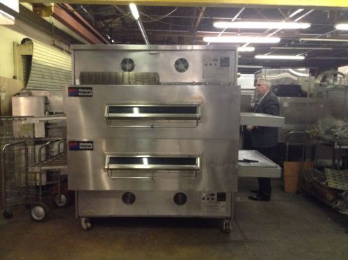 Middleby marshal double stack pizza oven - wide body for sale