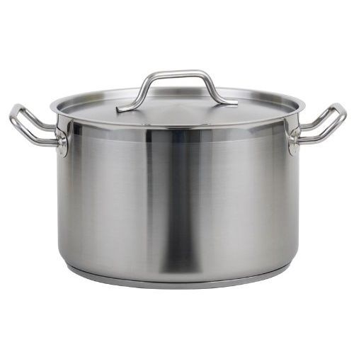 Stock Pot ROY SS RSPT 32-32 qt Stainless Steel W Lid Royal Industries