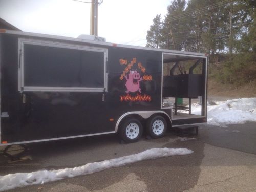 bbq concession trailer
