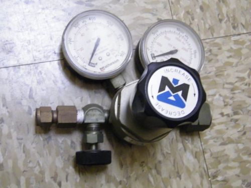 matheson gas regulator 3219a-330 pressure control lab welding tank aptech