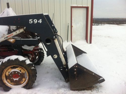 Allied 594 Loader with 72&#034; bucket