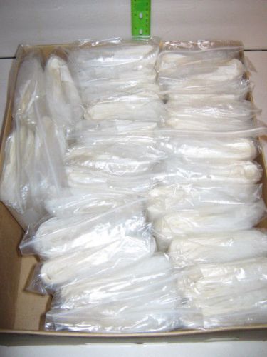 4&#034; x 6&#034;, 2 Mil Clear White Block Zippered - 2,800 Bags In This Lot - Brand New