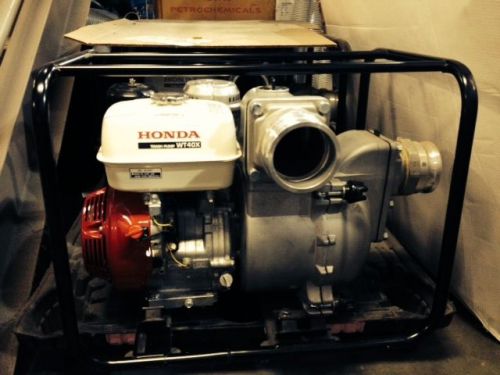 Honda trash pump, model wt40xk2a, 4 inch, 11hp, 433 gallons per minute, new for sale