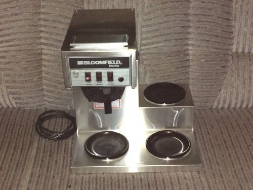 Bloomfield 8571 Koffee King Pour-Over Coffee Brewer with 3 Warmers