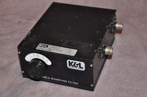 K&amp;L Tunable Bandpass Filter 3BT-32/64-5N 32-64Mhz