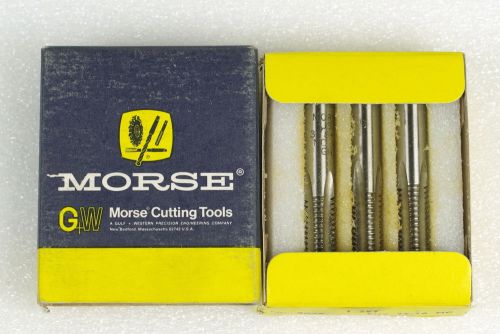 MORSE Hand Taps #2046 3/8-16 NC Ground Thread GH3 High Speed Steel Set NIB