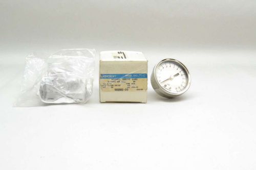 NEW ASHCROFT 25 1009AW 02B XUC 15 DURALIFE 1/4IN NPT PRESSURE GAUGE D408868