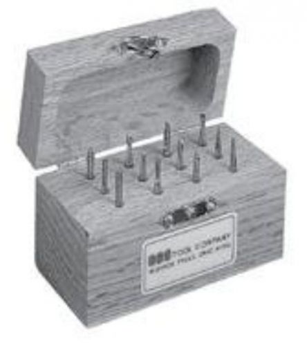 NEW SGS Tool Company 18200 Bur Set 1 Carbide Bur 1/8 Diameter 1/8 Shank Diameter