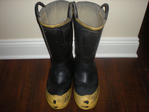 Firetech by LaCrosse Firefighter Turnout Gear  Boots Size Mens 11  Wide