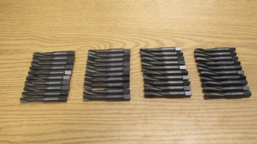 Lot of 40 osg 3/8 -16 nc hand taps 3 flute hss exotap-vc10! #7826 r#0182 for sale