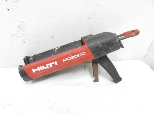 Good Used HILTI MD2000 Epoxy Adhesive Gun Dispenser Caulk