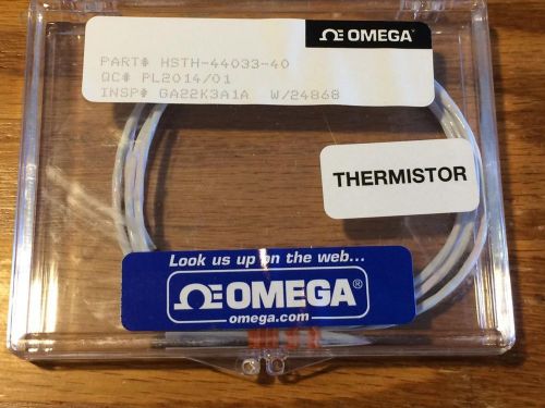 OMEGA HSTH-44033-40 THERMISTOR SENSOR FOR SECURITY SYSTEM **NEW IN BOX**