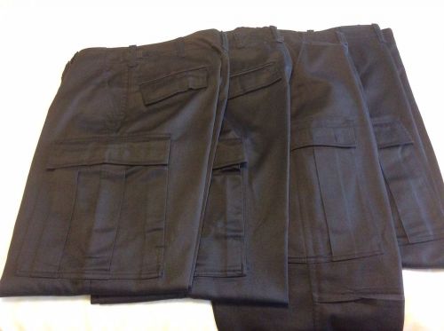 Police Tactical Pants 38x32 Black