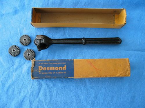 Desmond No. 0 Grinding Wheel Dressers Vintage with box