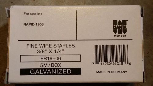 Fine Wire Staples 3/8 X 1/4