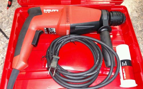 HILTI TE-2 ROTARY HAMMER DRILL WITH Case
