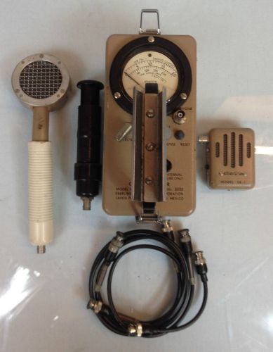Eberline E-520 w/ HP-270 &amp; HP-260 Probes SK-1 Speaker Radiation Detector Geiger