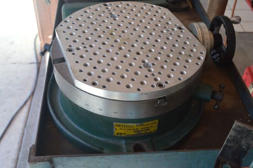 UVT Universal 12&#034; Rotary Table Circular Dividing  Machinist USA Indexing RT-12